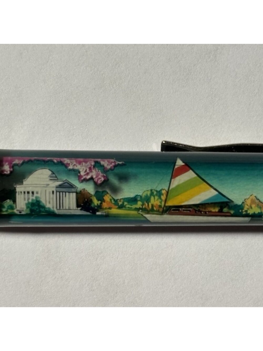 Jefferson Memorial Washington DC Floaty Pen Thomas 3rd President History Vintage